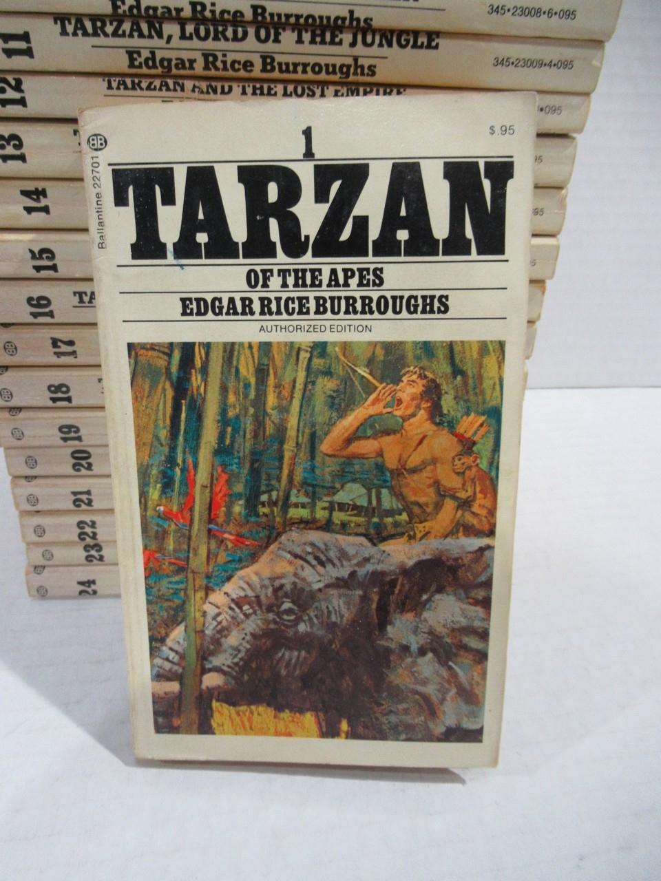 Tarzan Paperback Novel Set of (24)