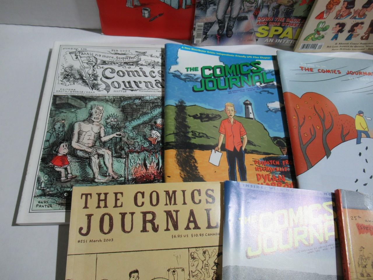 Comics Journal Magazine Lot