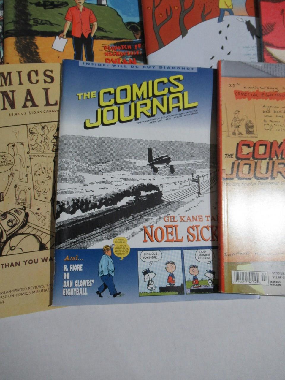 Comics Journal Magazine Lot