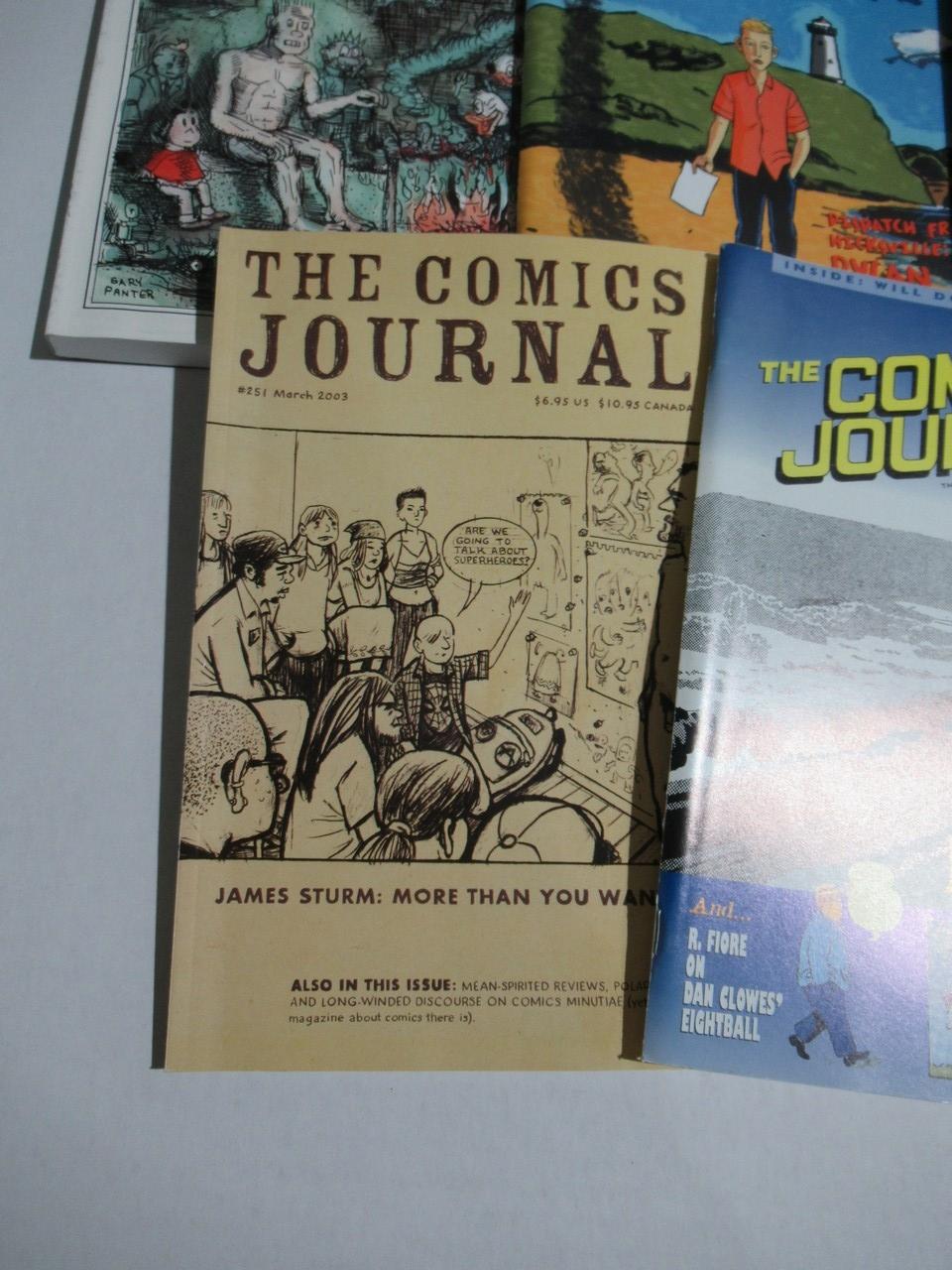 Comics Journal Magazine Lot