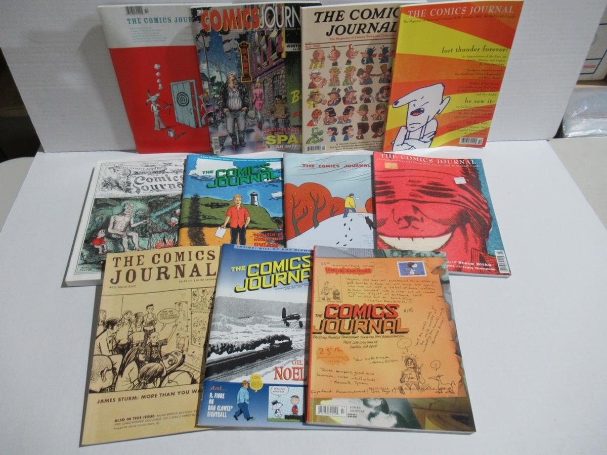 Comics Journal Magazine Lot