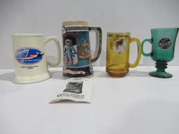 NASA Commemorative Mug & Glass Lot of (4)