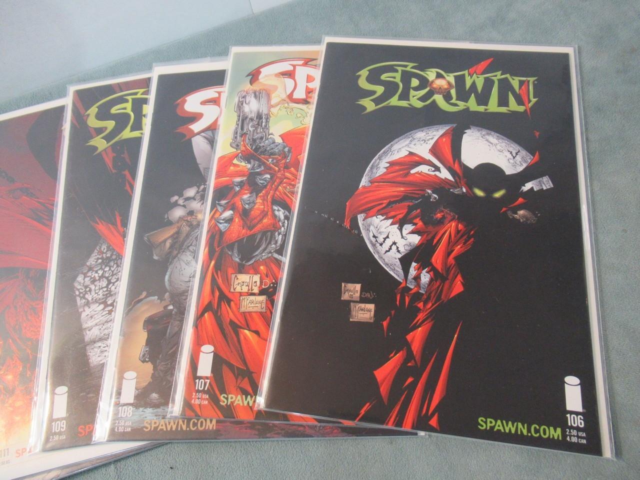 Spawn #101-109/#111/112/113/116