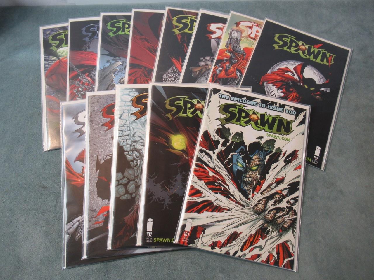 Spawn #101-109/#111/112/113/116