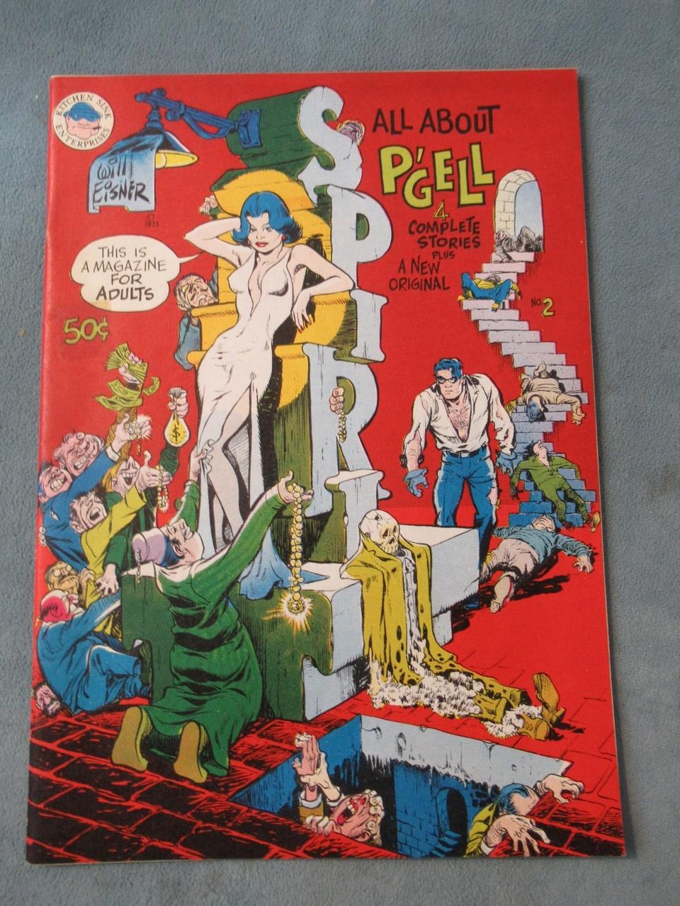 The Spirit All About P'Gell #2 (1973)