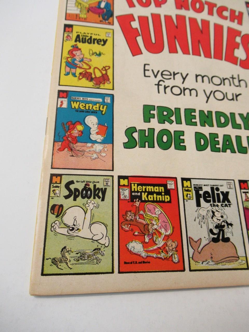 Rare 1959 Harvey Shoe Store Giveaway Comic