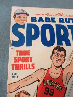 Babe Ruth Sports Comic #6/Harvey 1950