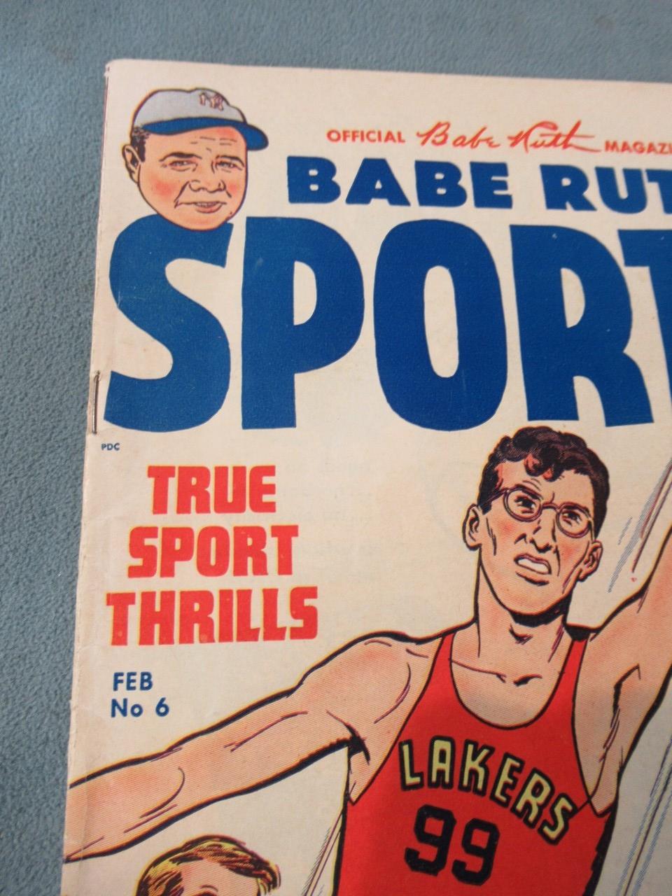 Babe Ruth Sports Comic #6/Harvey 1950