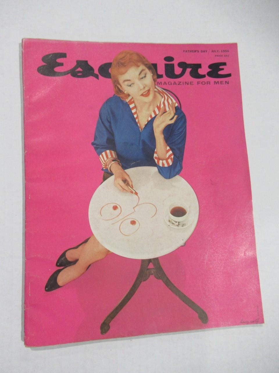 1956 Esquire Men's Magazine Lot of (6)