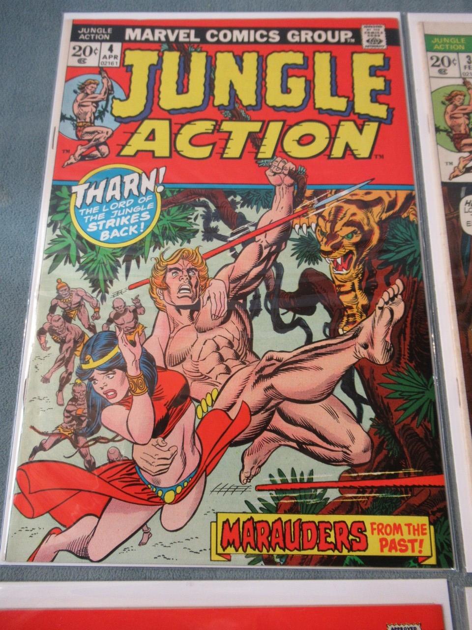 Jungle Action #1-4 (1972) Marvel