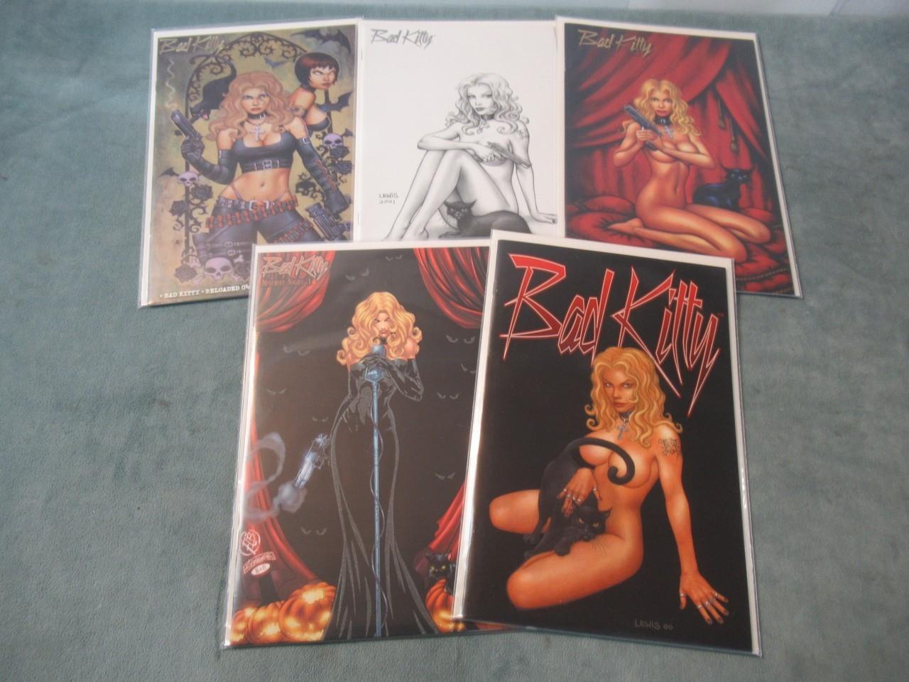 Bad Kitty/Chaos Low Print Variant Cover Lot