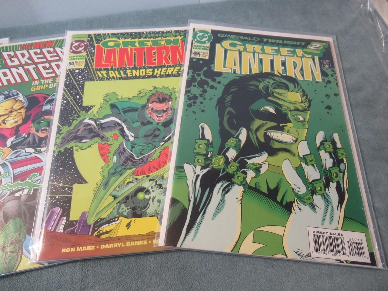 Green Lantern #46/48-50/52+55/Key