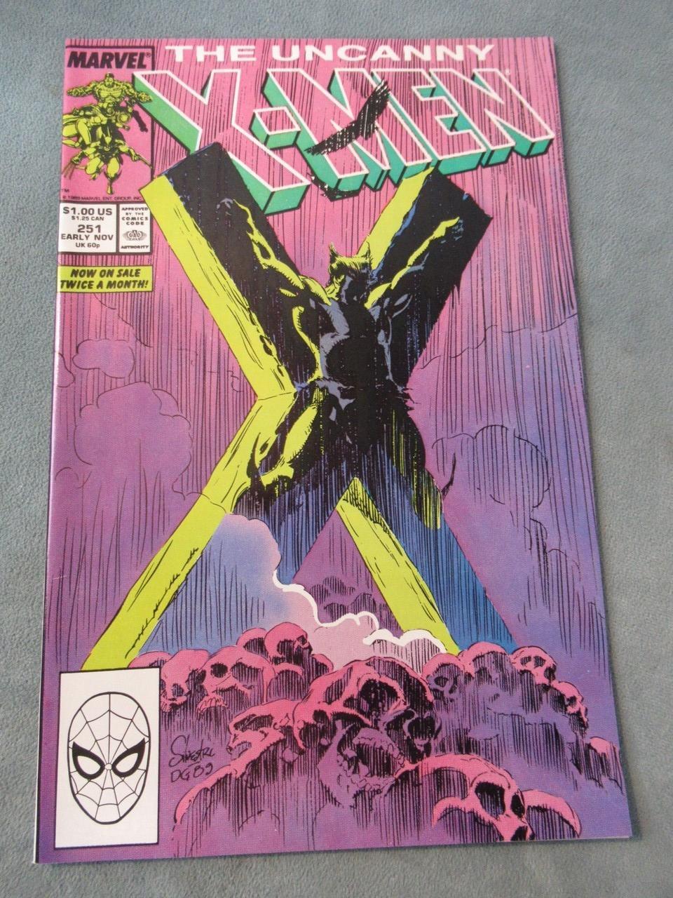 Uncanny X-Men #251 Key Cover