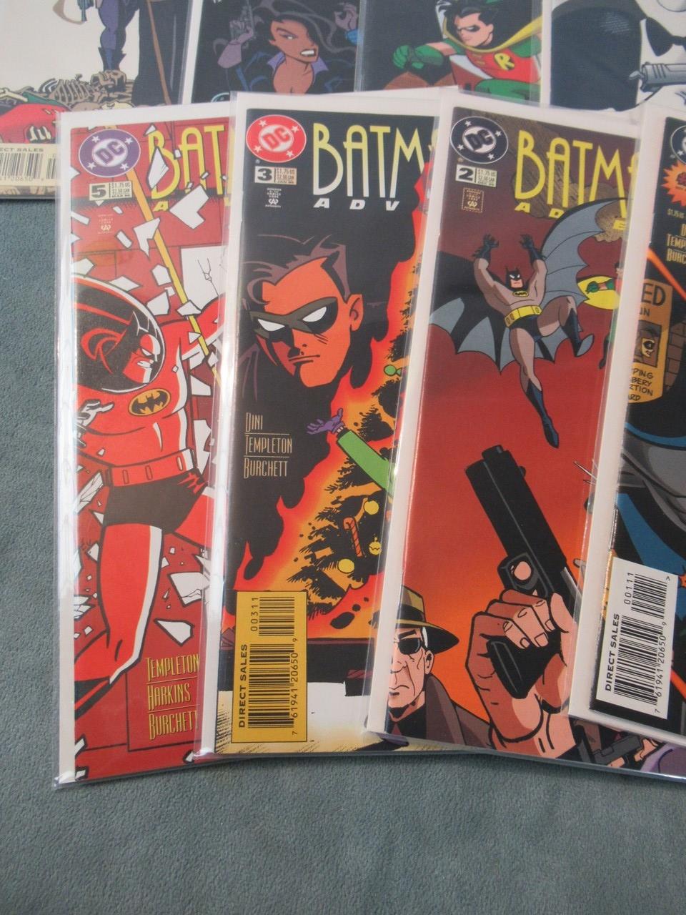 Batman & Robin Adventures #1-3 + #5-10