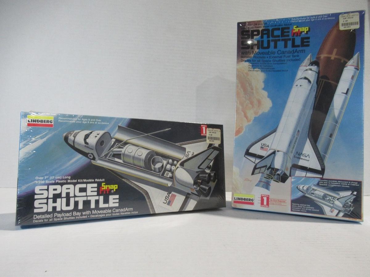Space Shuttle Model Kit Lot of (2)