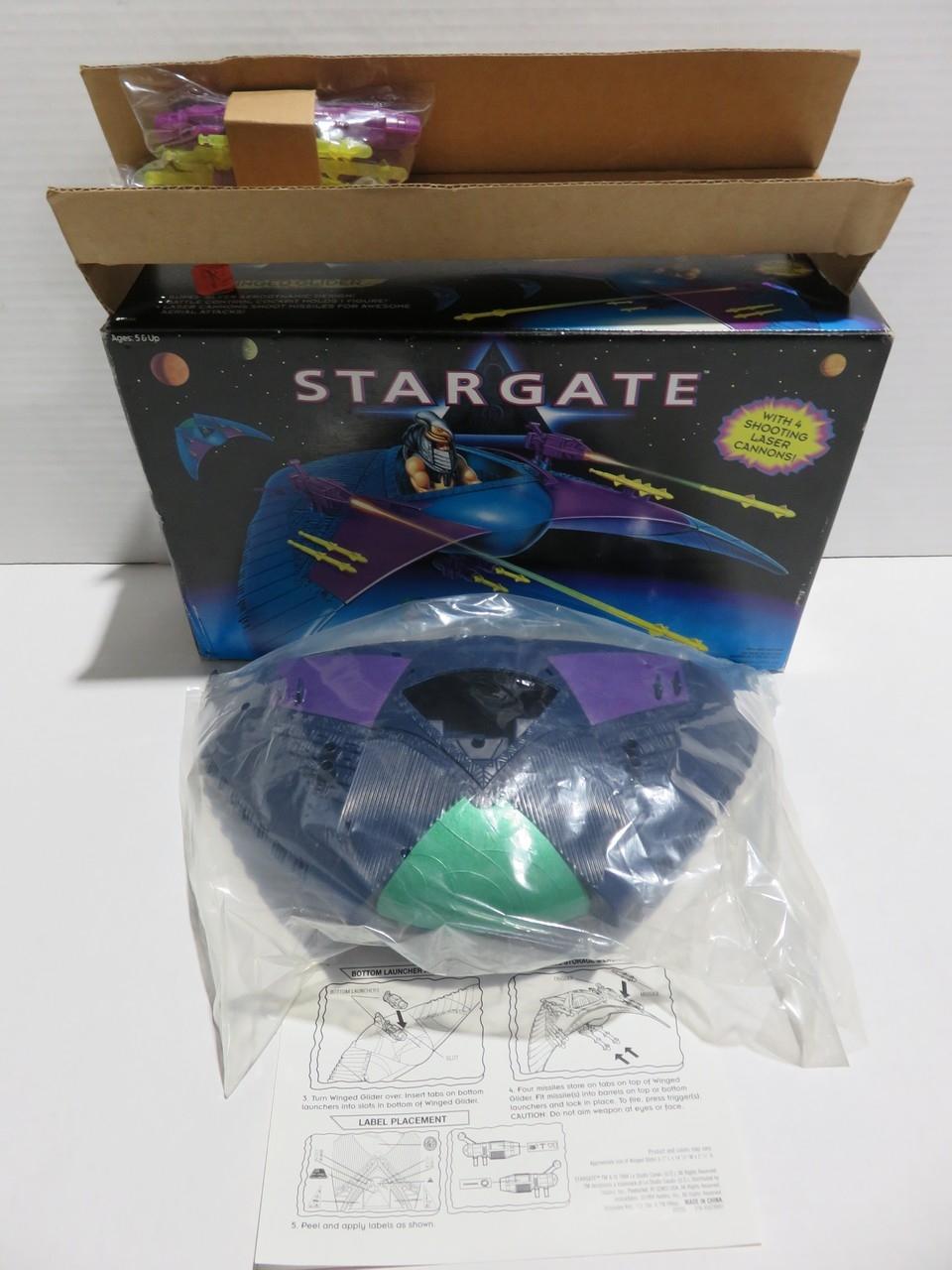 Stargate Winged Glider Alien Attack Craft 1994