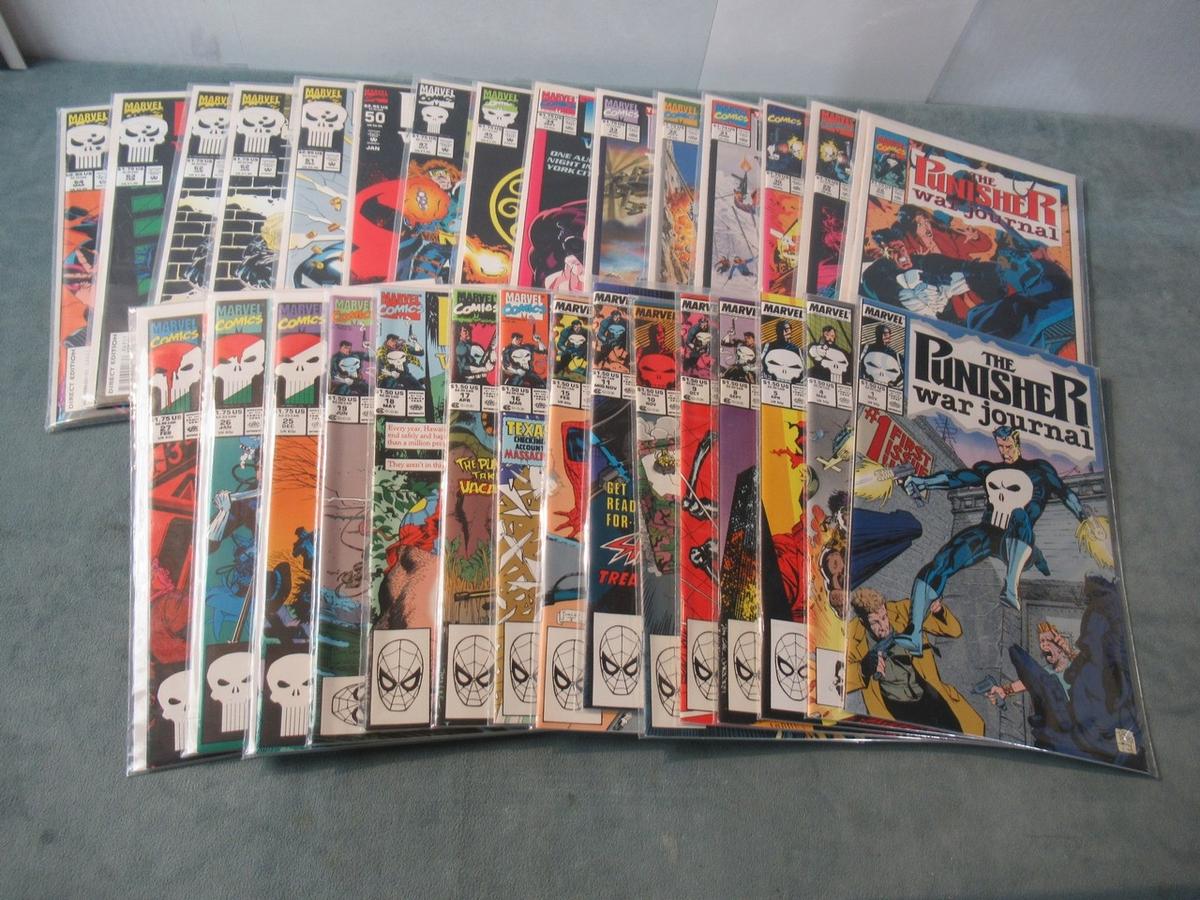 Punisher War Journal Group of (30) #1-64