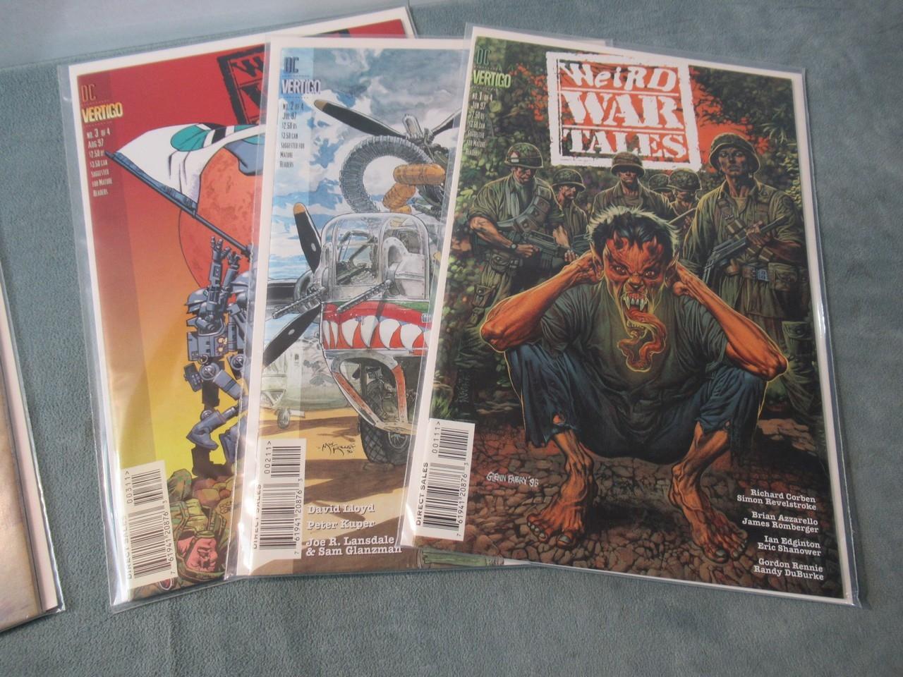 DC/Vertigo War Comics Lot