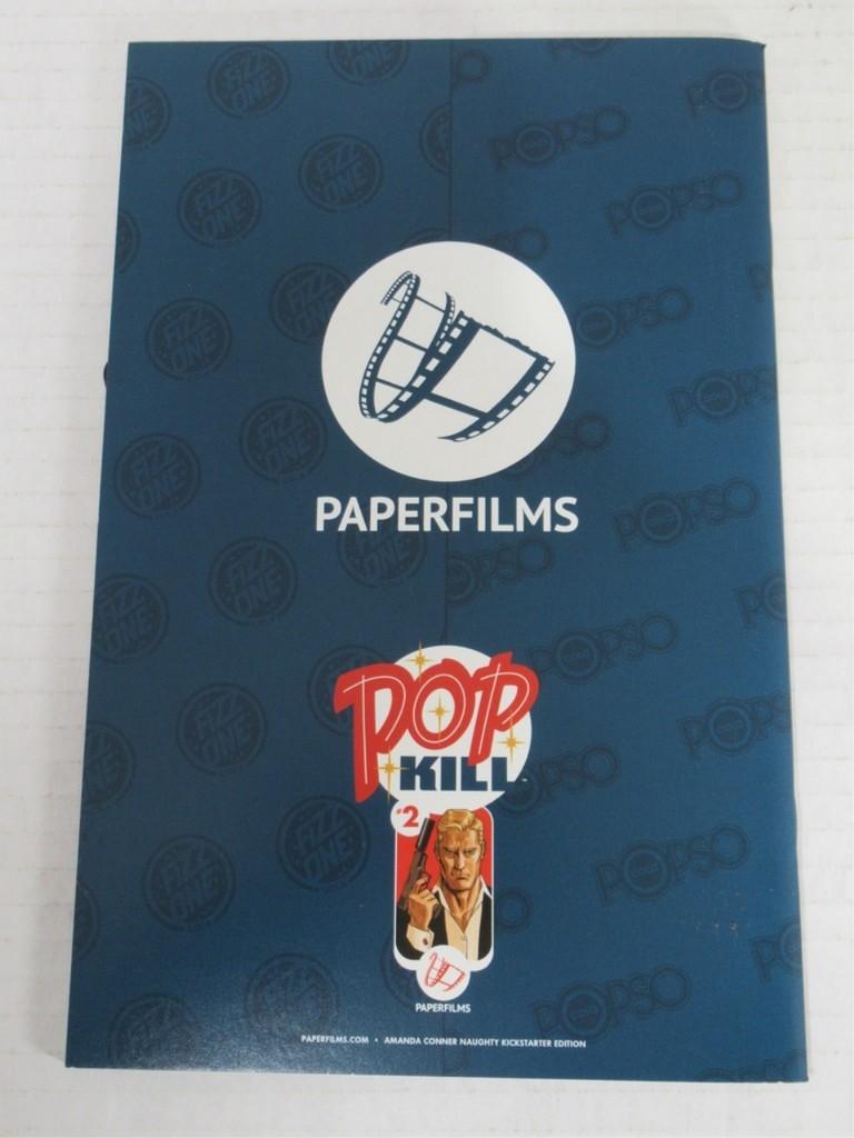 Pop Kill #2 (3 covers!) Signed w/CoA