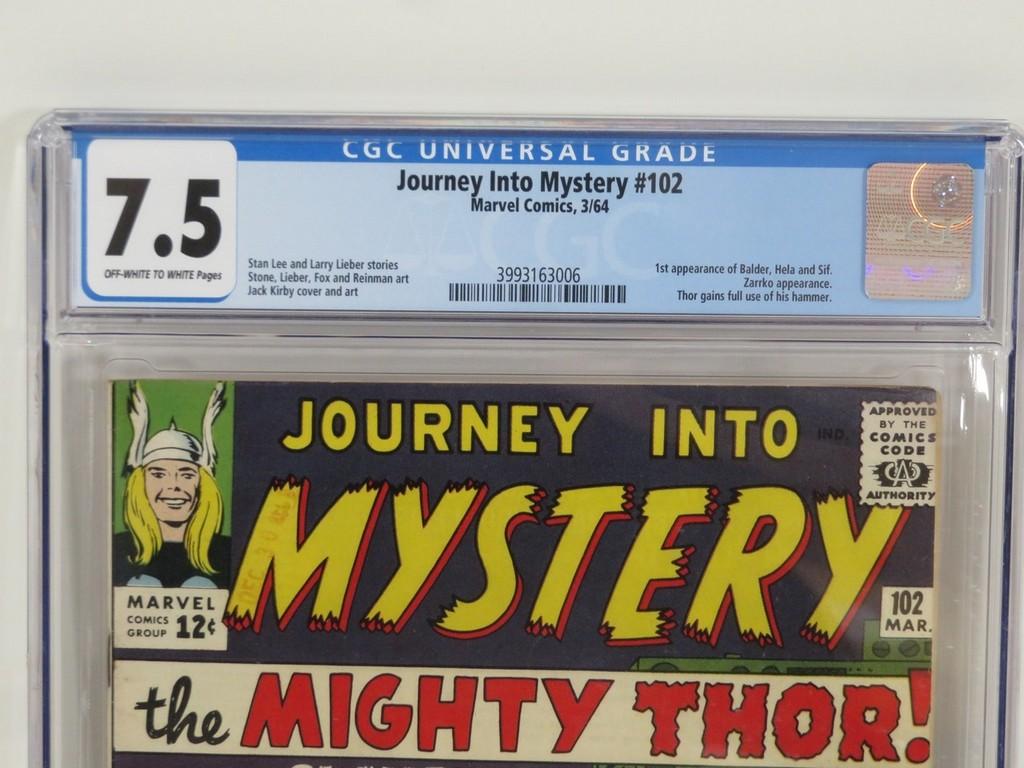 Journey Into Mystery #102 CGC 7.5