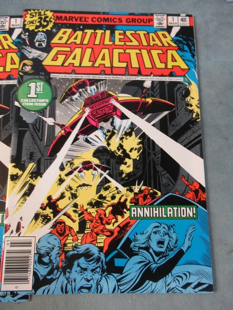 Battlestar Galactica #1 (x3) + #2 (x3)