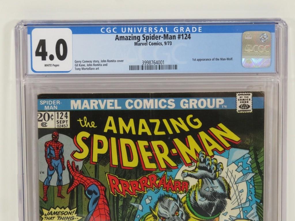 Amazing Spider-Man #124 CGC 4.0 1st Man-Wolf