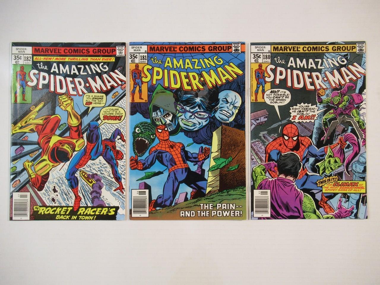 Amazing Spider-Man #180-182