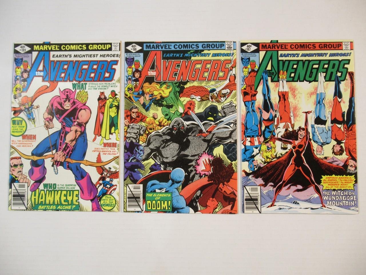 Avengers #187-189 Darkhold/Classic Cover