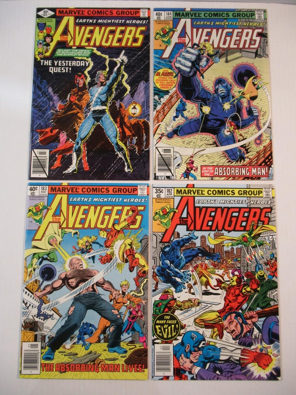 Avengers #182-185