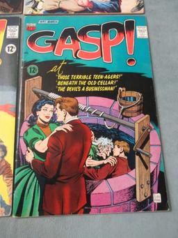 Gasp #1-4 1967 ACG S/A Horror Comics