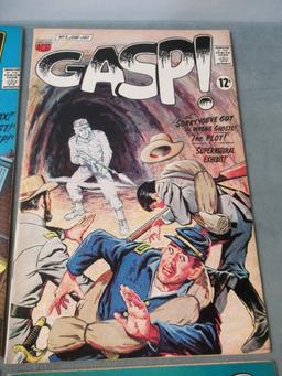 Gasp #1-4 1967 ACG S/A Horror Comics