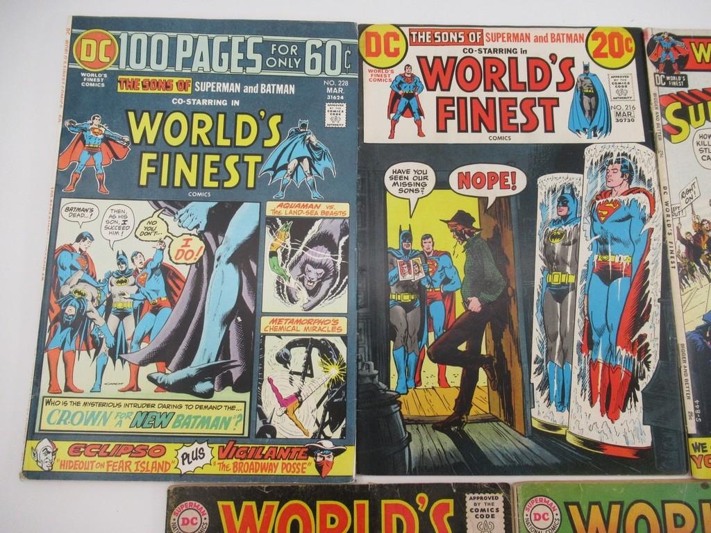 World's Finest Silver to Bronze Age Lot