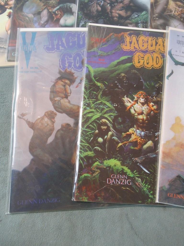 Jaguar God #0-7 Full Run/Frazetta