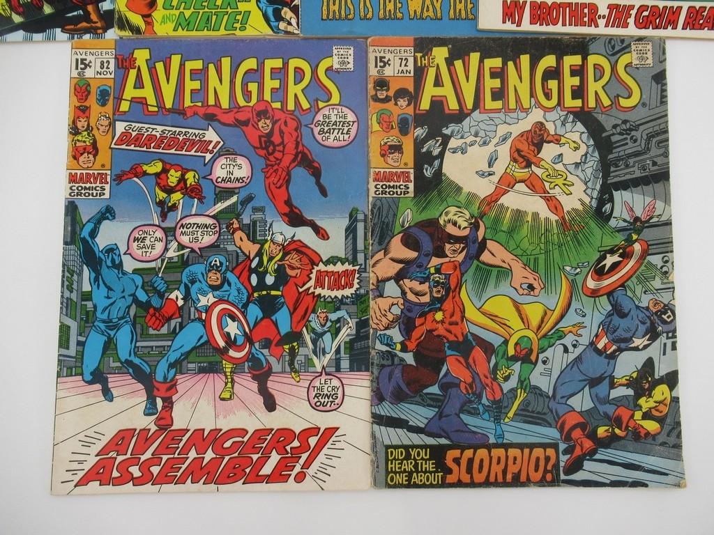 Avengers Bronze Age Lot of (6)