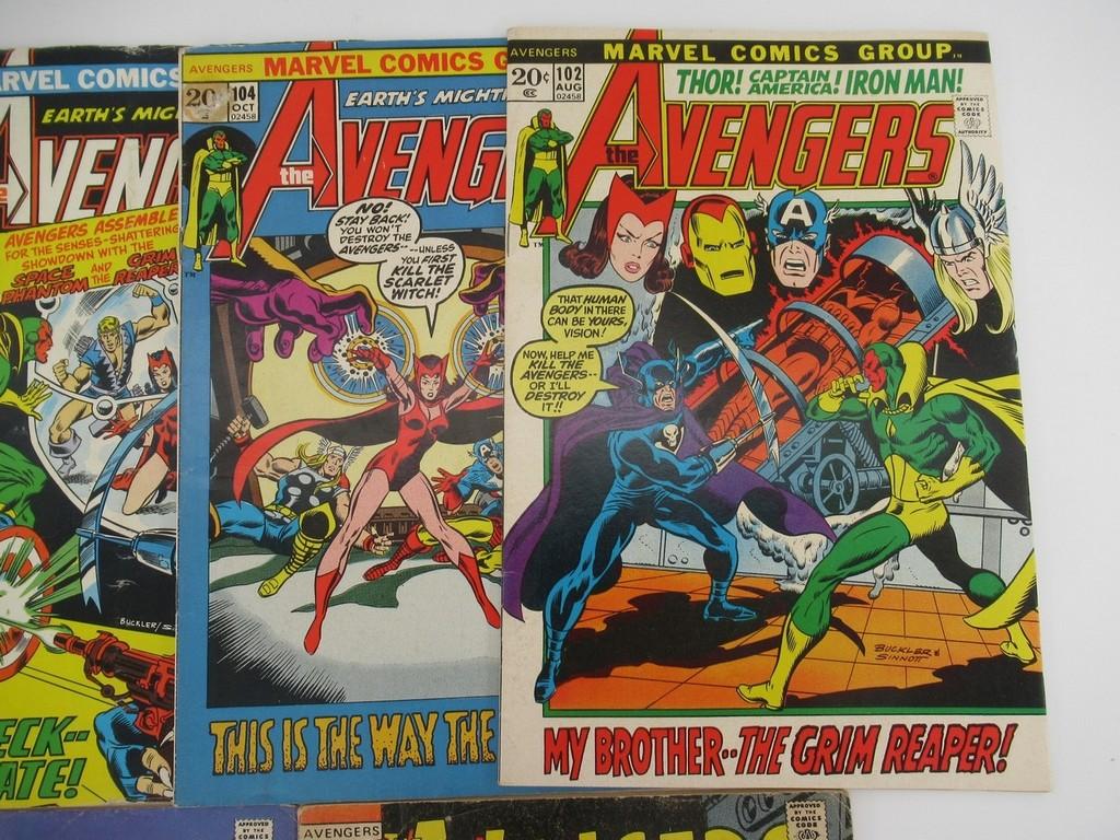 Avengers Bronze Age Lot of (6)