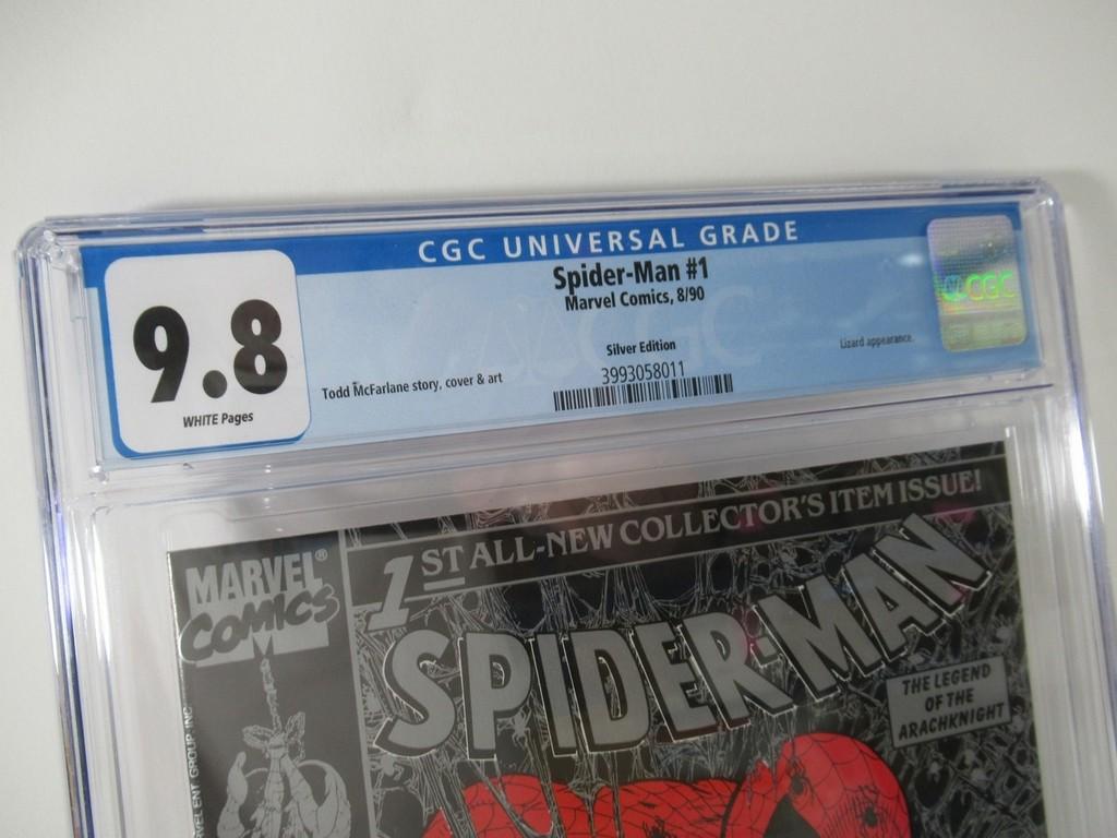 Spider-Man #1 CGC 9.8/McFarlane Silver Ed.