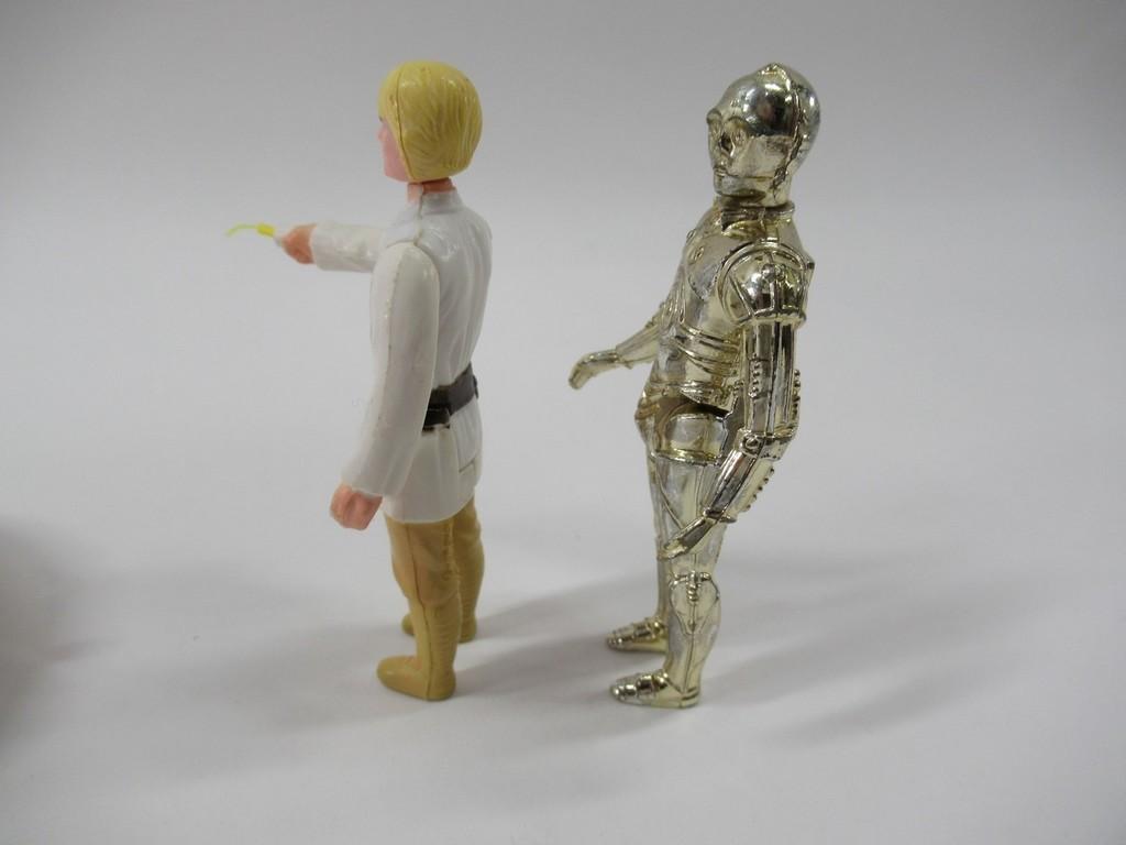 Star Wars Landspeeder+Luke/R2-D2/C-3PO