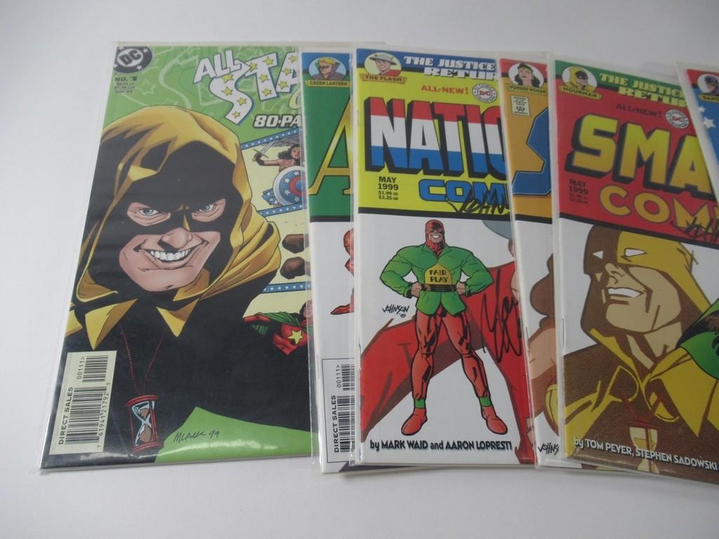 Justice Society Returns Run/Signed + More