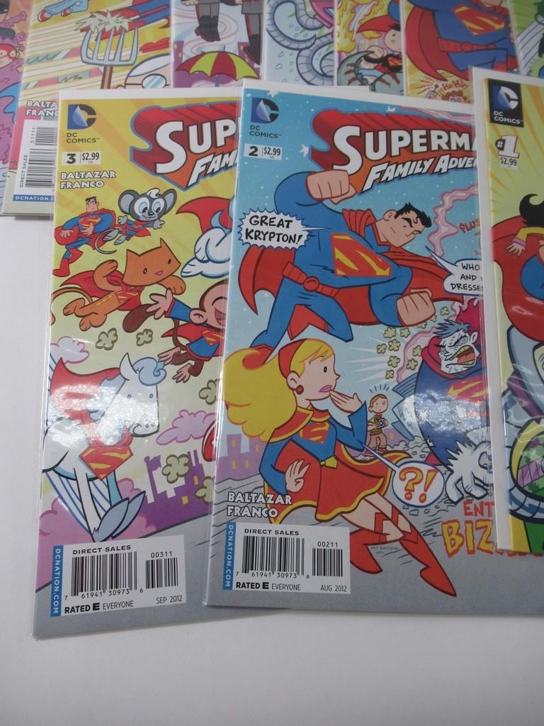 Superman Family Adventures #1-12 Set