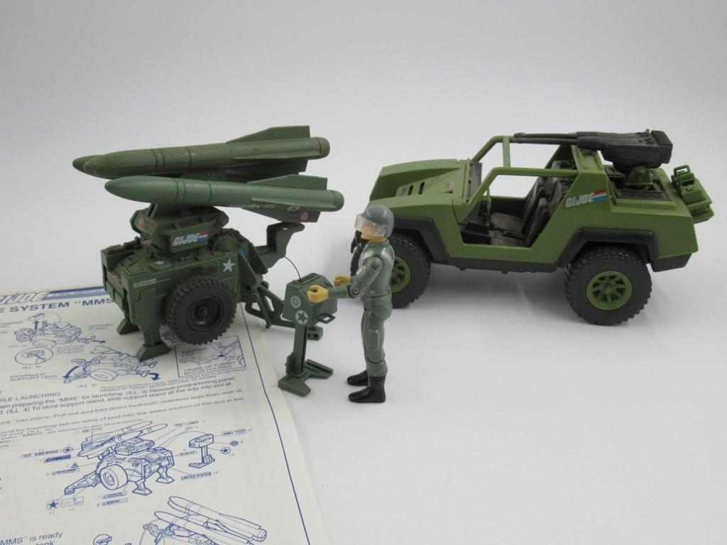 GI Joe VAMP and MMS w/ Figure 1982