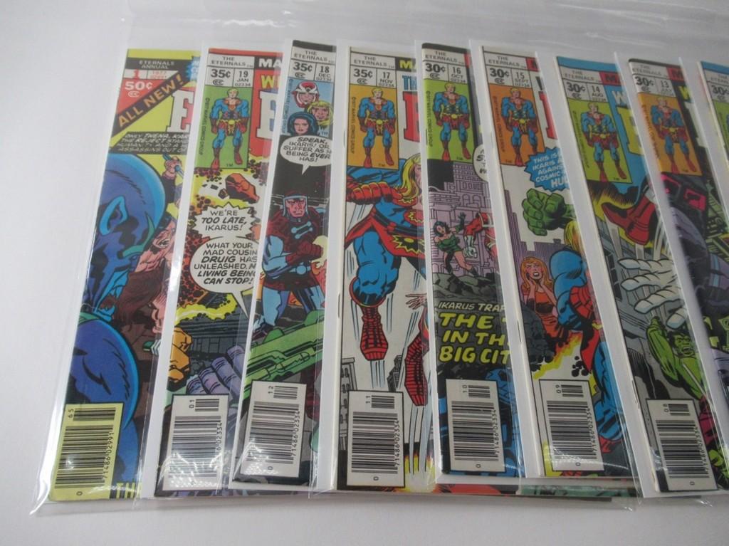 Eternals #1-19 + Annual #1 Full Run