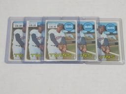 Tony Oliva 1969 Topps Baseball PSA 8 + More