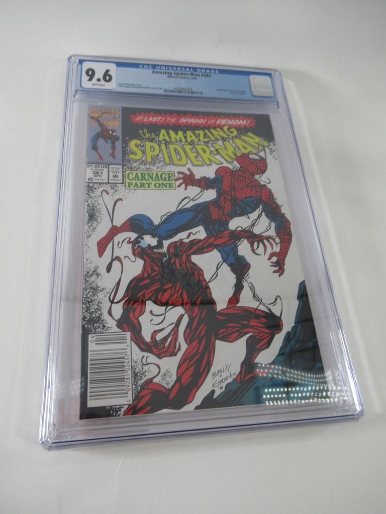 Amazing Spider-Man #361 CGC 9.6/1st Carnage