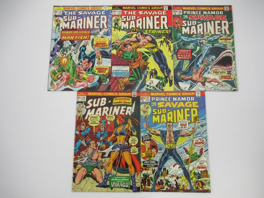 Sub-Mariner #64/66/67/68/70