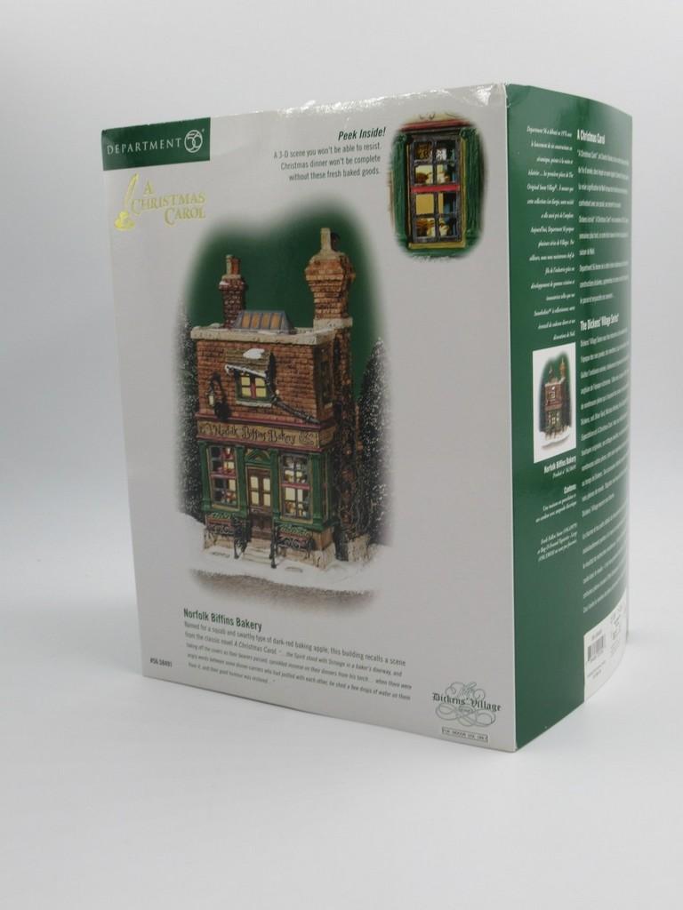 Department 56 Norfolk Biffins Bakery Village