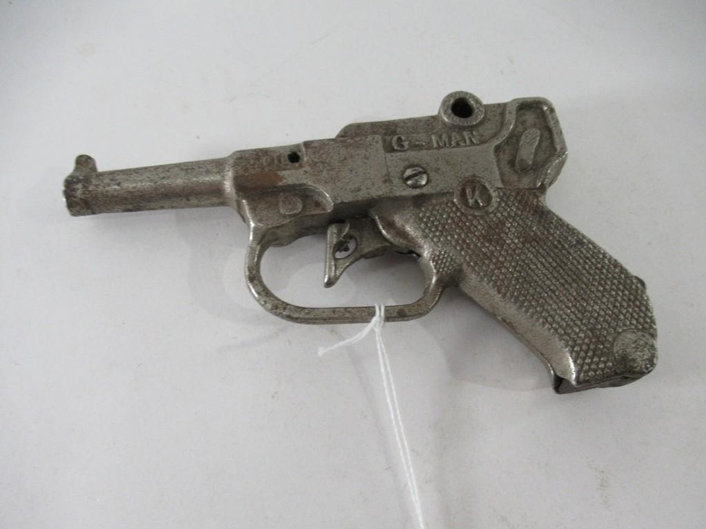 1930's Kilgore G-Man Luger Cap Gun