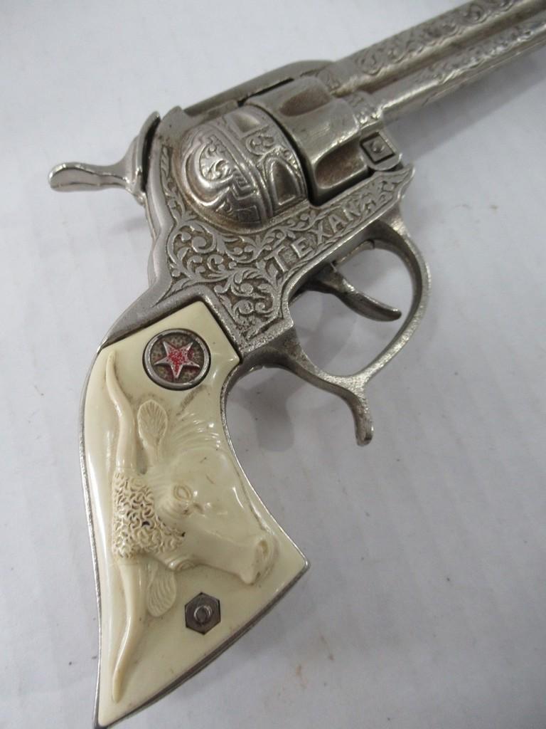 Vintage Hubley Texan Cap Gun Lot of (2)