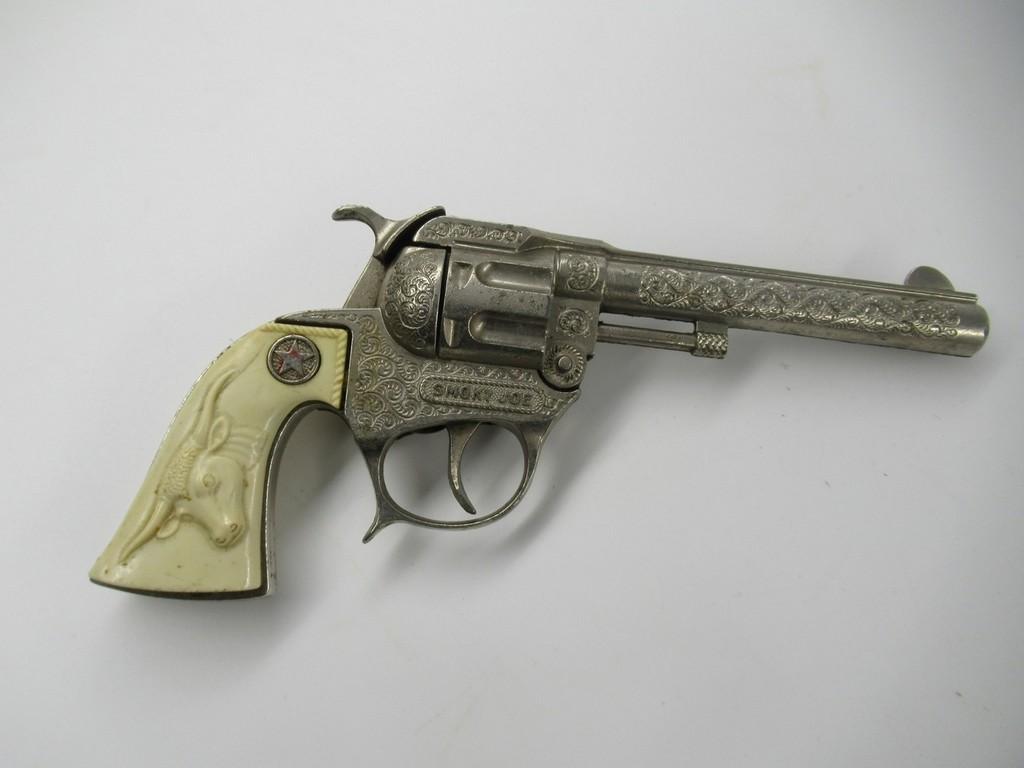 1940's Hubley Smoky Joe Cap Gun & Holster