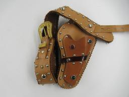 1940's Hubley Smoky Joe Cap Gun & Holster