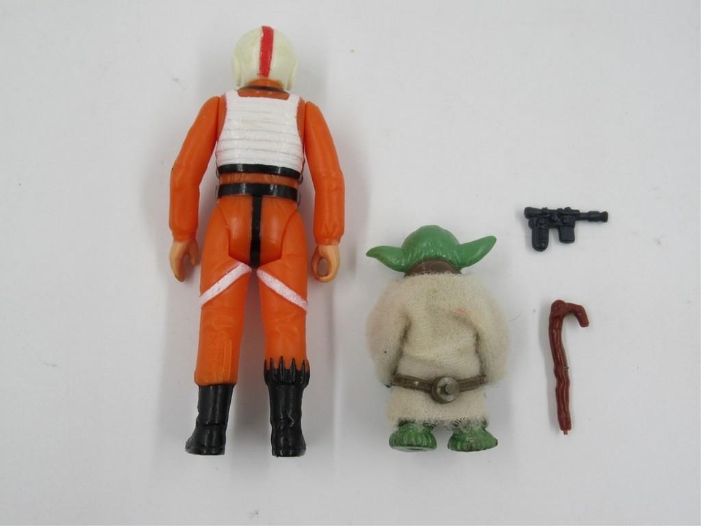Star Wars Yoda + X-Wing Luke Figures